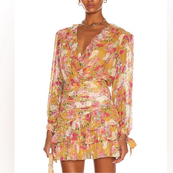 ROCOCO SAND Bodysuit and Skirt Avar Floral Set